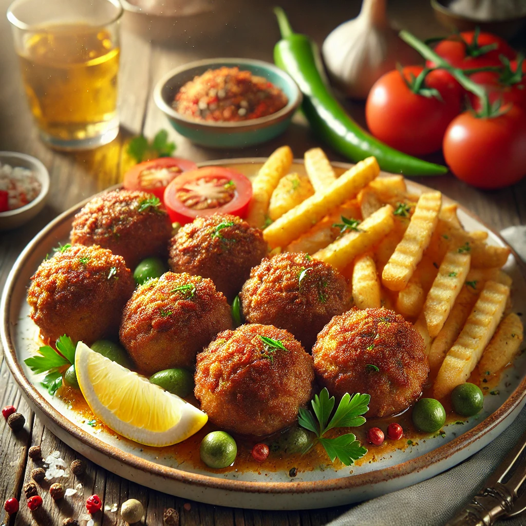 Kuru köfte ve pilav — uygun fiyatlı klasik bir öğle menüsü