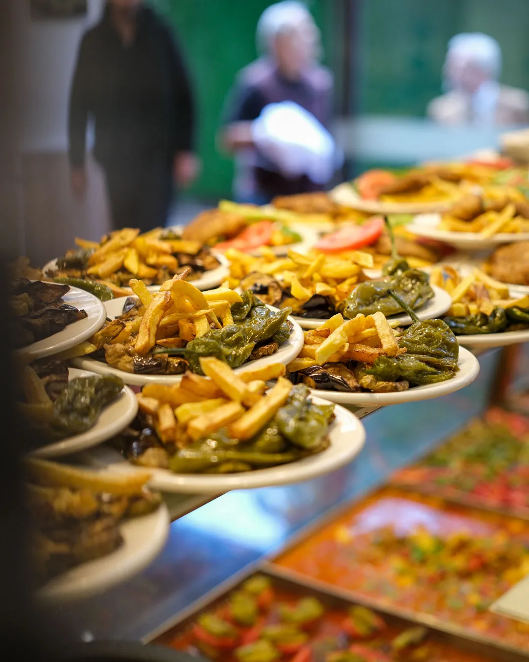 Yemek tabağı — esnaf lokantası klasiği