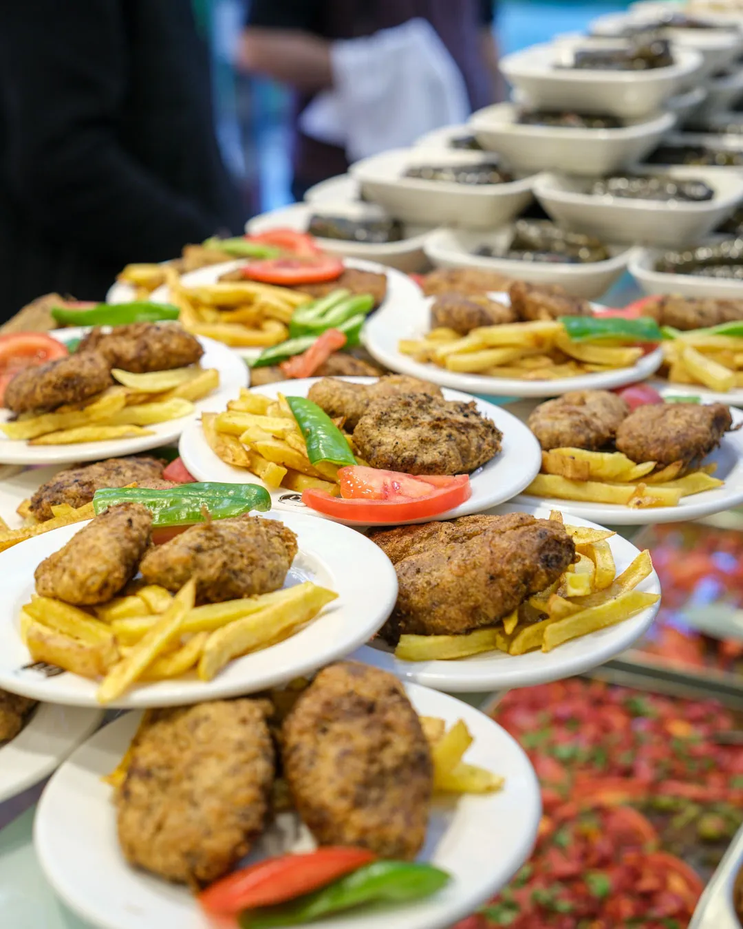 Günlük menüden bir tabak
